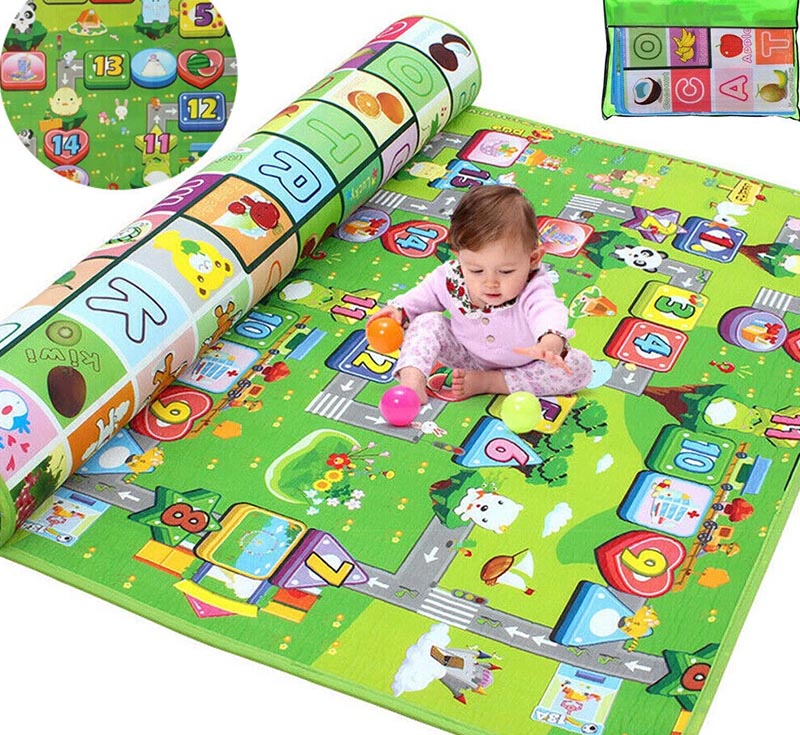 Water-resistant reusable EPE picnic mats for family outdoor adventures