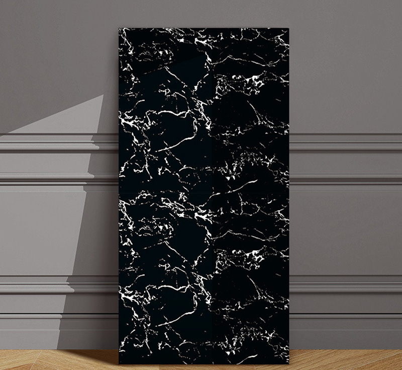 Self Adhesive Foam Ceramic Tile Stickers Bathroom Kitchen Waterproof Anti Fouling Thickened Wall Decoration Marble Decals2