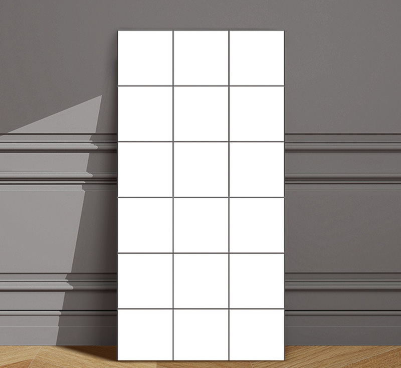 Self Adhesive Foam Ceramic Tile Stickers Bathroom Kitchen Waterproof Anti Fouling Thickened Wall Decoration Marble Decals3