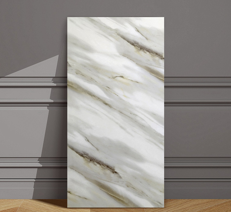 Self Adhesive Foam Ceramic Tile Stickers Bathroom Kitchen Waterproof Anti Fouling Thickened Wall Decoration Marble Decals4