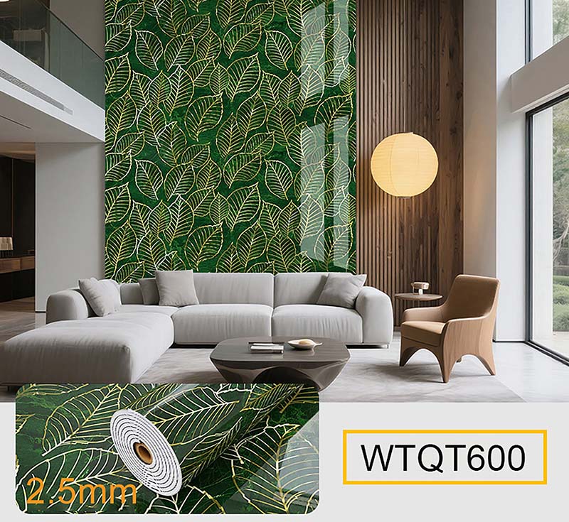 Thick foam marble wallpaper waterproof and antifouling wall sticker self-adhesive