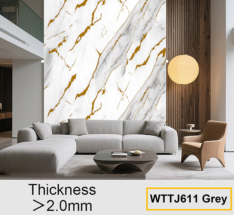 Thick foam marble wallpaper waterproof and antifouling wall sticker self-adhesive1