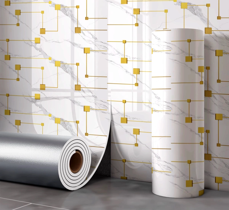 3d wallpaper sticker roll pvc wall stickers roll