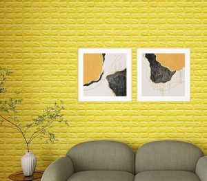 10PCS 3D Brick Wall Stickers1