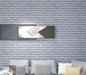 10PCS 3D Brick Wall Stickers3