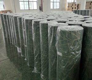 120X300CM Self-Adhesive Marble 3D Foam Wall Sticker Roll for Home Decorations