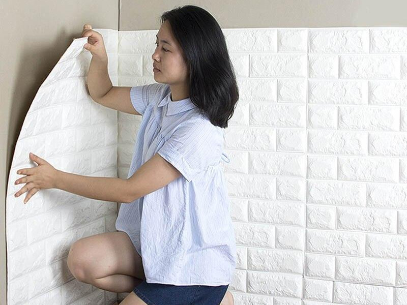3D Wall Stickers Brick Pattern
