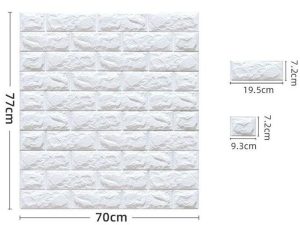 3D Wall Stickers Brick Pattern2