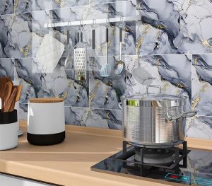 40pcs Premium Marble Effect Wall Panels