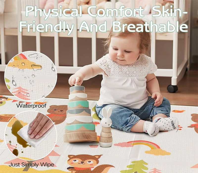 wipeable playmat