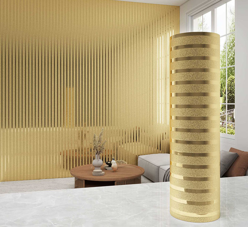 Metal Effect Wallpaper Self Adhesive Mirror Silver Brushed Gold Cabinet Waterproof Sticker Fridge Old Electrical Decorative Film3