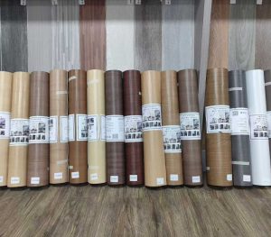 Self Adhesive Wallpaper Wall Paper Furniture Sticker 3D Foam Vinyl Wood Grain 1