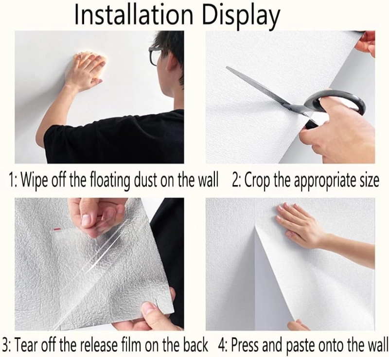 How to Install Peel and Stick Wallpaper
