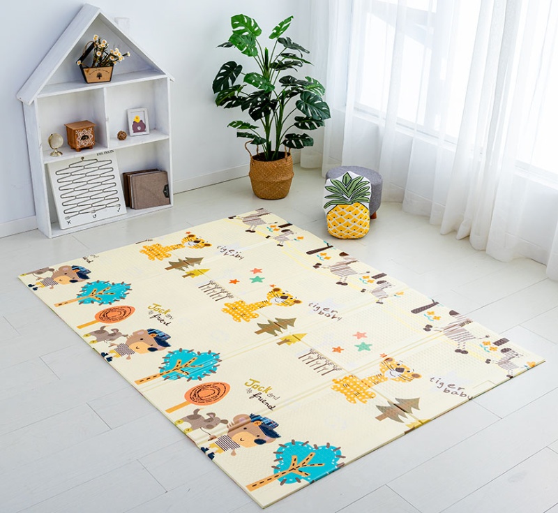 Zibra & Tiger Thick cushioned baby play mat