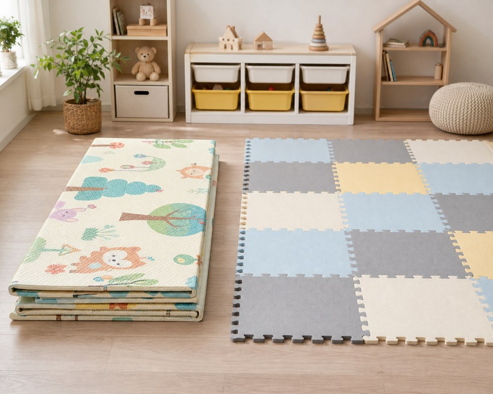 Foldable vs Puzzle Play Mat - A B2B Buying Guide