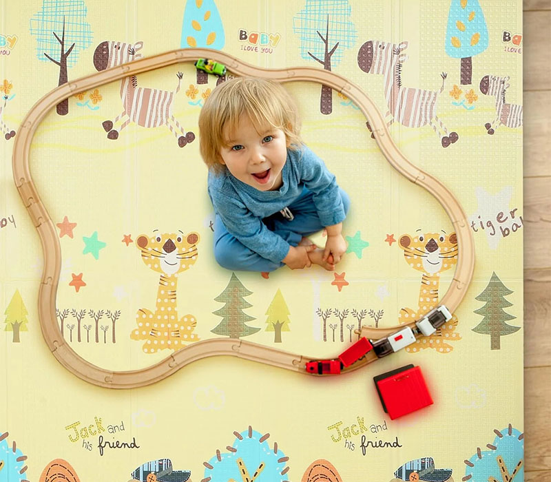 Cushioned Play Mats for Daycare Safety