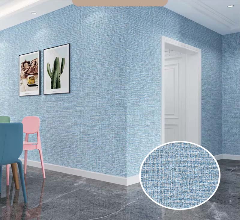 Linen Wall Stickers for Rental Renovation